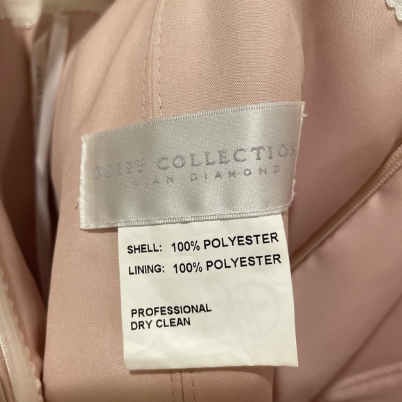 Lux chiffon off shoulder sweetheart A line Gown - Picture 4 of 6